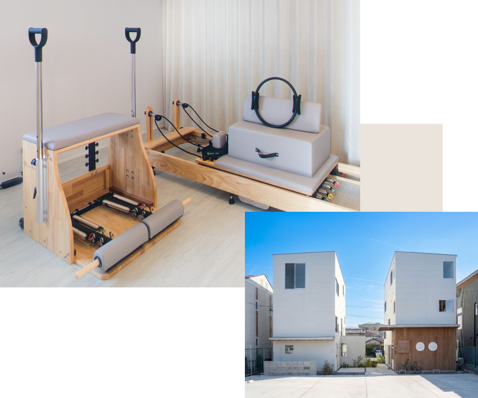 完全個室のマシンピラティススタジオピラティススタジオR＋