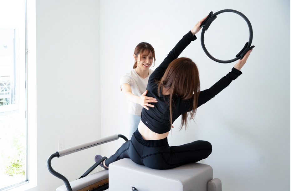 ボディメイクに特化した美しくあるためのピラティス専門スタジオ。